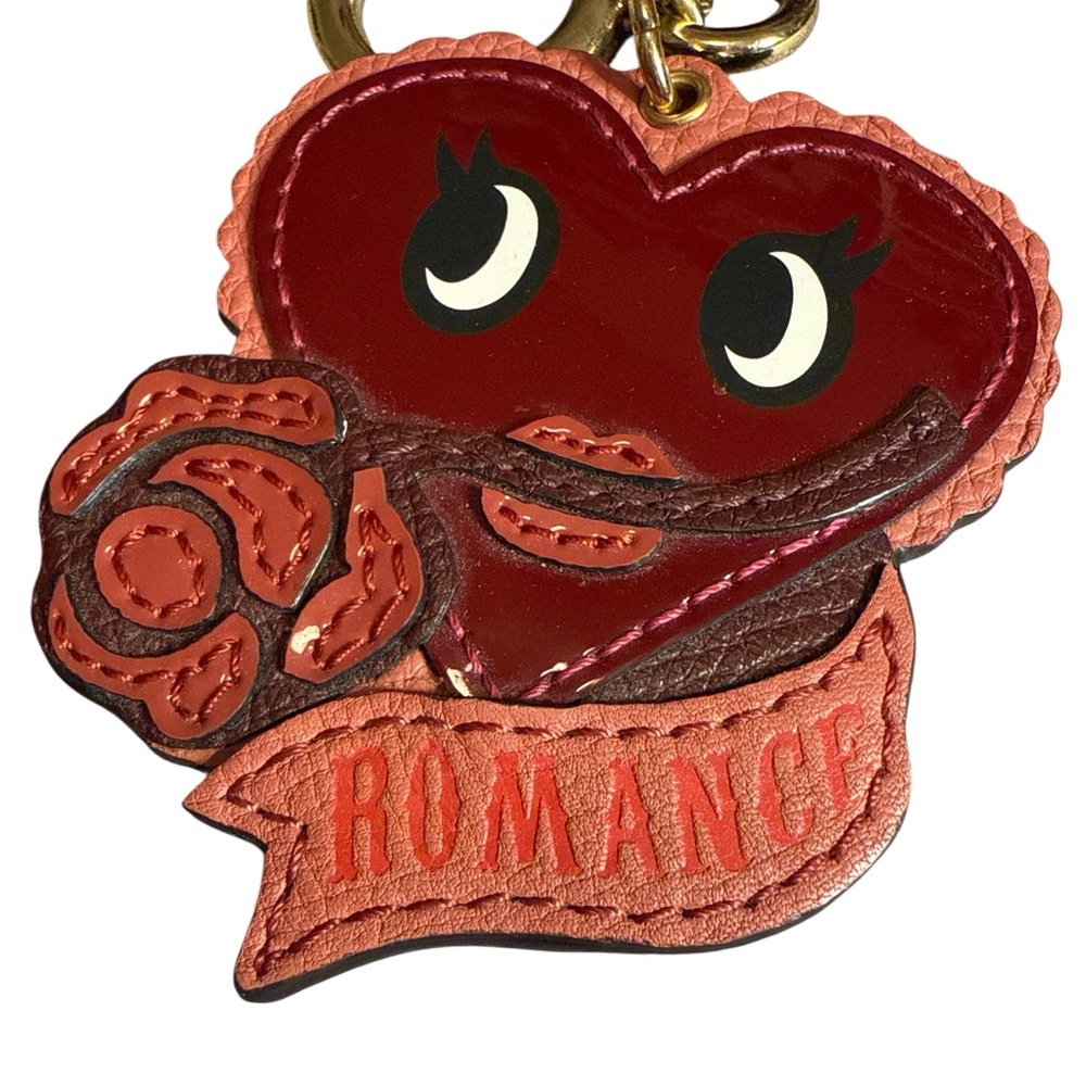 Burberry Heart-Shaped Romance Keychain